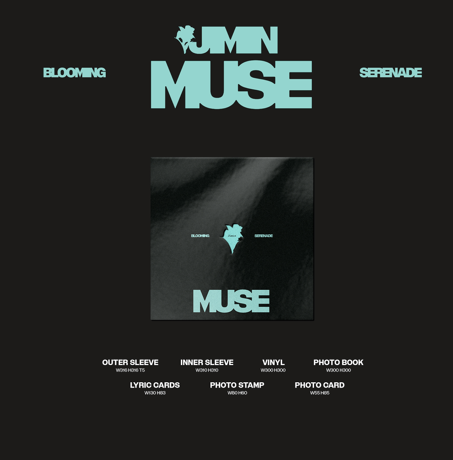 Купить Винил Jimin (BTS) - MUSE (Color LP) | Stars Store K-POP