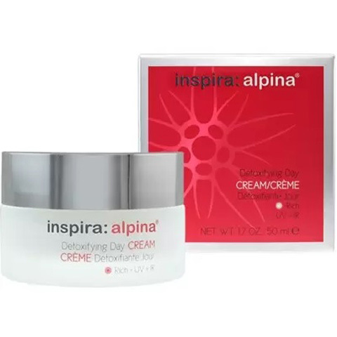 INSPIRA Alpina: Детоксицирующий обогащенный увлажняющий дневной крем для лица (Detoxifying Day Cream Rich)