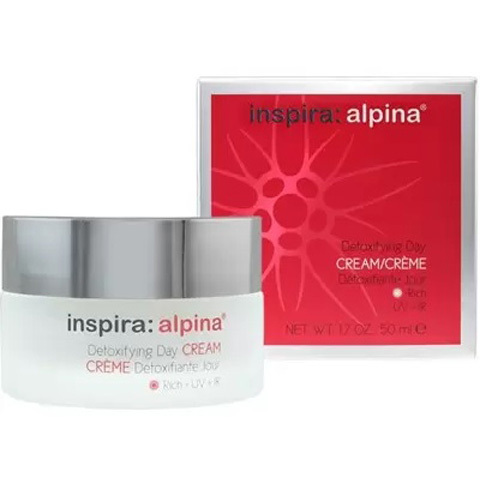 INSPIRA Alpina: Детоксицирующий обогащенный увлажняющий дневной крем для лица (Detoxifying Day Cream Rich)