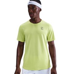 Теннисная футболка Nike Court Advantage Dri-Fit - light lemon twist