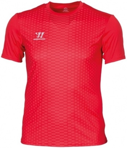 Футболка Warrior Graphik Poly Tee M красная