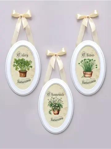 Панно на стену для интерьера 3 шт 28,5*18,5 см