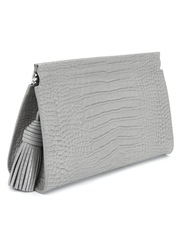 Клатч VERONA серого цвета