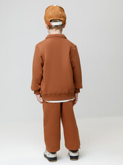 брюки  для мальчика  КР 400837/ореховый к620