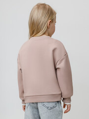 джемпер  для девочки  КР 302816/латте к625