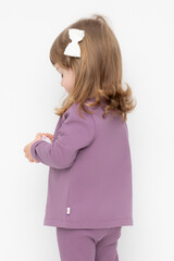 жакет  для девочки  КР 302640/насыщенный виноград к523