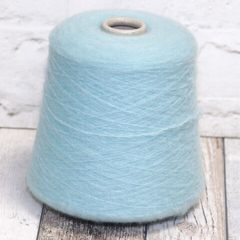 Вспушенный меринос с кашемиром (10%) LANIFICIO DELL’ OLIVO EMMA 1100 тиффани