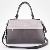 Сумка Саломея 110 мульти итальянский серо-черный