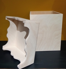 короб с крышкой фанера 20*20 высота 23