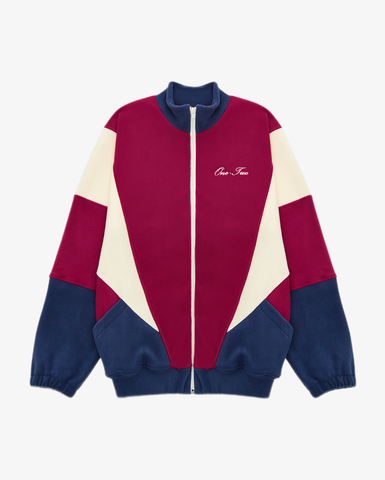 Толстовка One Two Zip-Up Raspberry-Navy Smoke