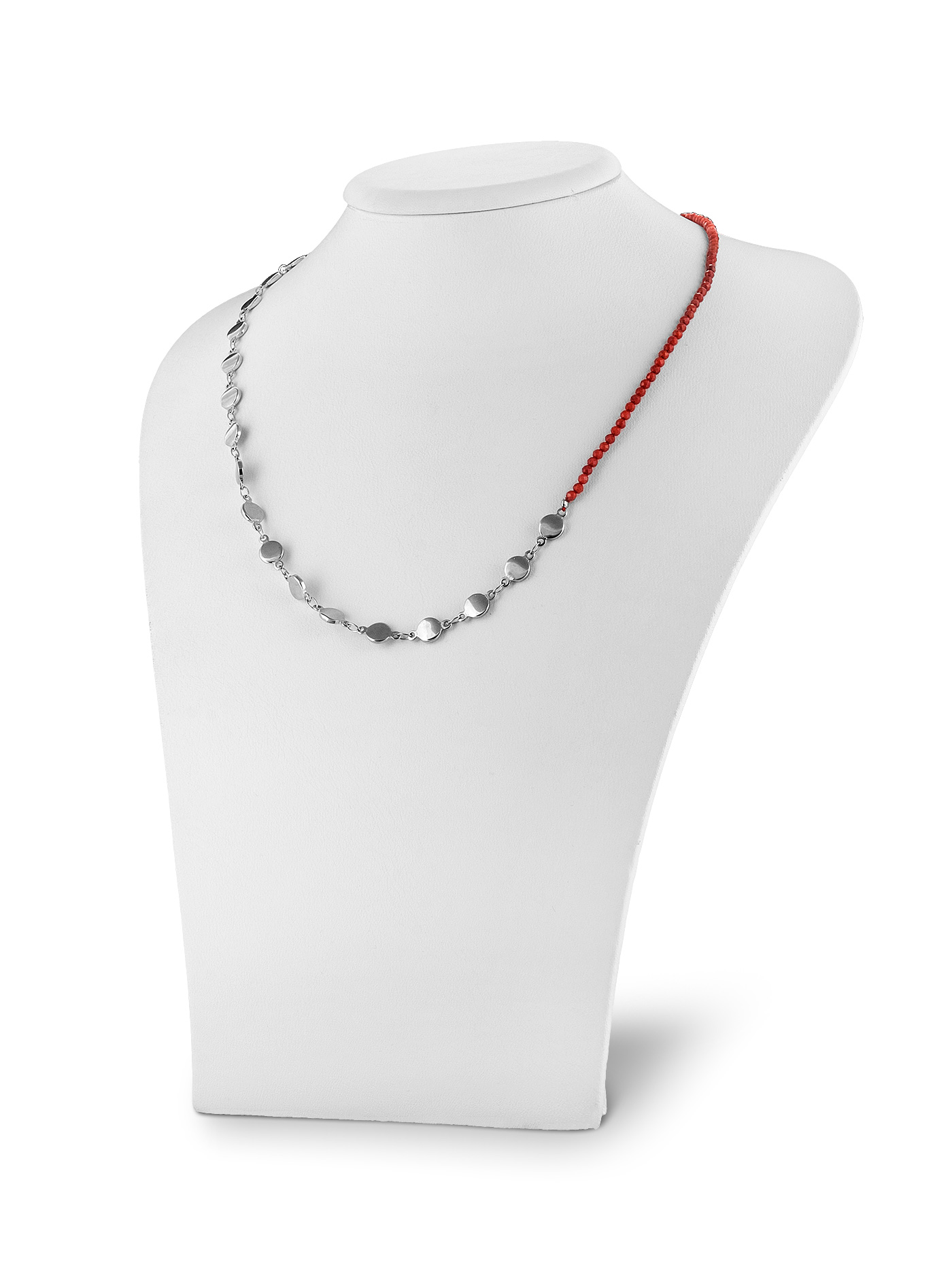 Чокер с натуральным кораллом