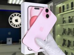 iPhone 15, 128 ГБ, SIM + eSIM, б/у
