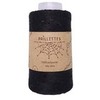 Paillettes на конусе 02 (черный)