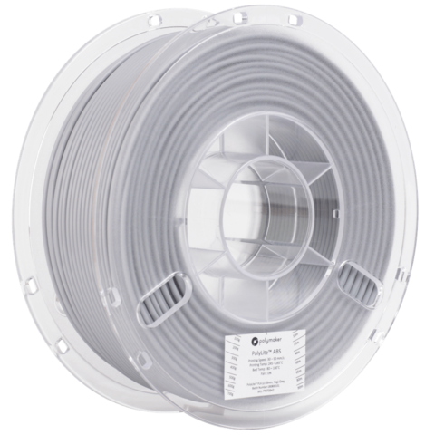 Пластик для 3D-принтера PolyMaker PolyLite ABS, 1.75 мм, 1 кг, Серый