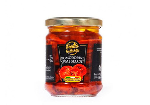 Вяленые сицилийские помидорчики Черри, 190г