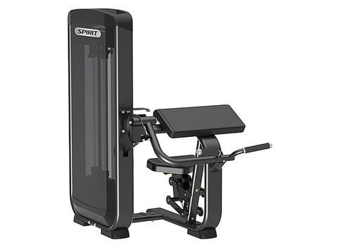 Бицепс машина в положении сидя Spirit Fitness SP-3506. Стек 76 кг