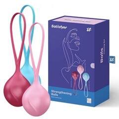 Вагинальные шарики Satisfyer Strengthening Balls (набор из 3 шт.)