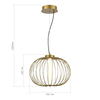 Светильник подвесной ST Luce Slice SL6124.203.01