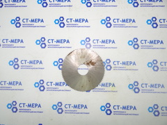 Фреза отрезная по металлу 63х1.2х16мм. z=80 Р6М5 без фаски без ш/п