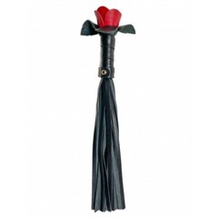 Плеть красная роза с кожаными хвостами
