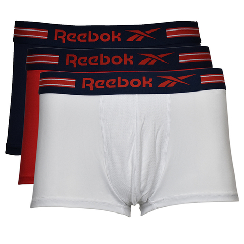 Боксерки теннисные Reebok Mens Sports Trunk GARRELS 3P - vector red/white/vector navy