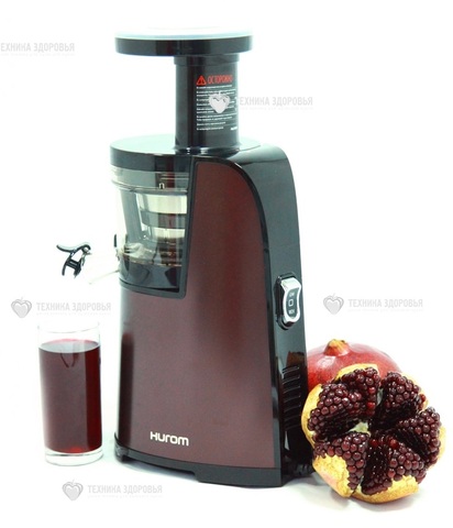 Шнековая соковыжималка Hurom HG Premium (HU-800) шоколадная