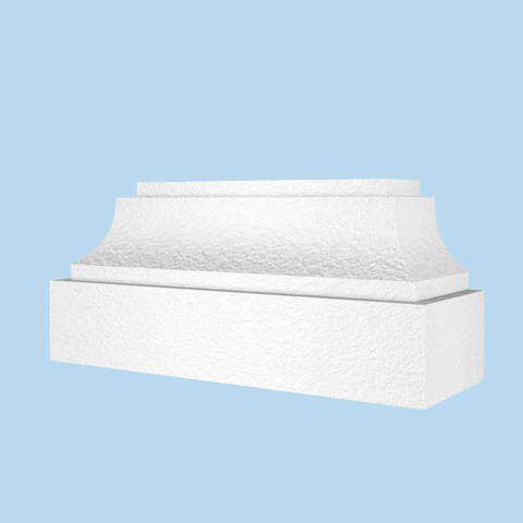 Pěnový pilastrový základ