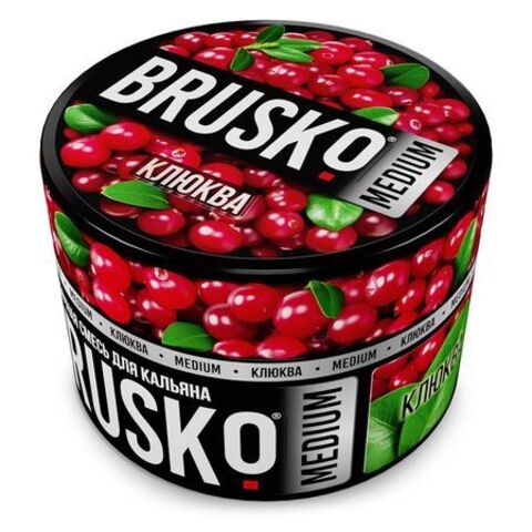 Кальянная смесь Brusko Medium - Клюква