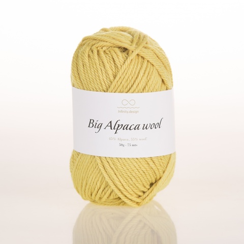 Пряжа Infinity Big Alpaca Wool 2015 кукуруза