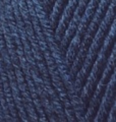 ALIZE "Lana Gold Classic", 49% Шерсть, 51% Акрил, 100 гр, 240 м, 58 тёмно-синий