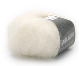 Пряжа Lana Gatto Mohair Royal 1650 молочный