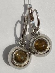 Манджера (серьги из серебра)