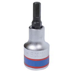 KING TONY (402506) Насадка (бита) торцевая 1/2", L = 60 мм, HEX, 6 мм