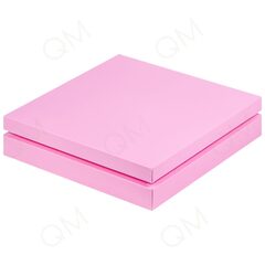 Коробка для конфет ПРЕМИУМ без логотипа 245*245*55 (25) (розовая), 25 шт