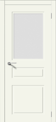Трио-Н / Цвет РАЛ 9010 / Остекление "Белое матовое Кристалл" / Двери Верда