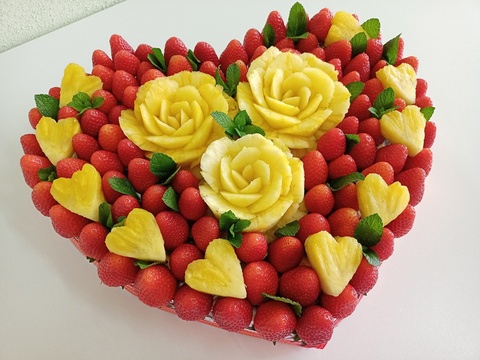 Клубничное сердце 