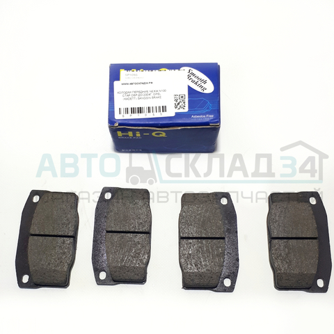 КОЛОДКИ ПЕРЕДНИЕ NEXIA N100 СТАР ОБР ДО 2004Г, OPEL (KADETT) SANGSIN BRAKE