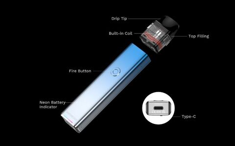 POD система Vaporesso - XROS 3 Pod Kit 1000 mAh