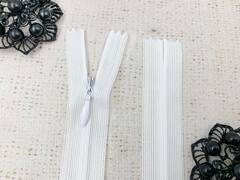 Молния потайная SBS, L 20 см, белый