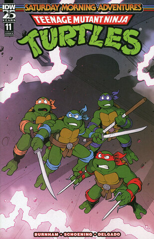 Teenage Mutant Ninja Turtles Saturday Morning Adventures Continued #11  (Cover B)