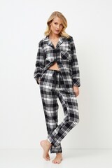 Пижама женская со штанами ARUELLE JOAN_Черный + белый