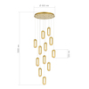 Светильник подвесной ST Luce Allungo SL6506.203.12