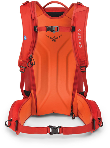 Картинка рюкзак горнолыжный Osprey Kamber 32 Ripcord Red - 4