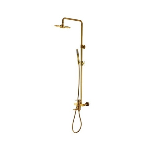 Душевая система внешнего монтажа со смесителем и изливом 140 см Kaiser Sonat-Astra Bronze 34188-1
