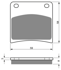 Колодки тормозные Goldfren 027 S3