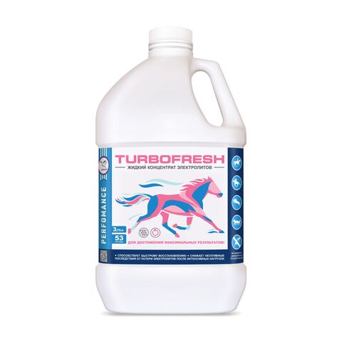 TURBOFRESH -жидкий электролит, 3,75 л