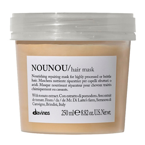 Davines Essential Haircare NOUNOU: Интенсивная восстанавливающая маска для глубокого питания волос (NOUNOU Mask)