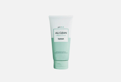 Heimish Слабокислотный гель для умывания для чувствительной кожи Heimish pH 5.5 All Clean Green Foam (30 мл)