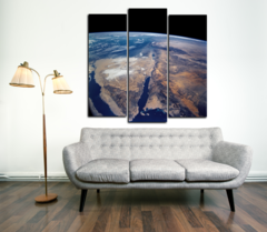 Модульная картина "Вид на землю"