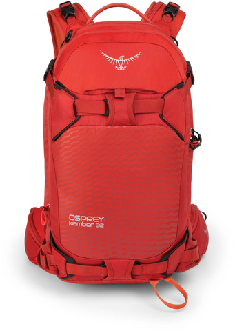Картинка рюкзак горнолыжный Osprey Kamber 32 Ripcord Red - 3